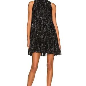 Elliatt Delaney Black Mini Dress